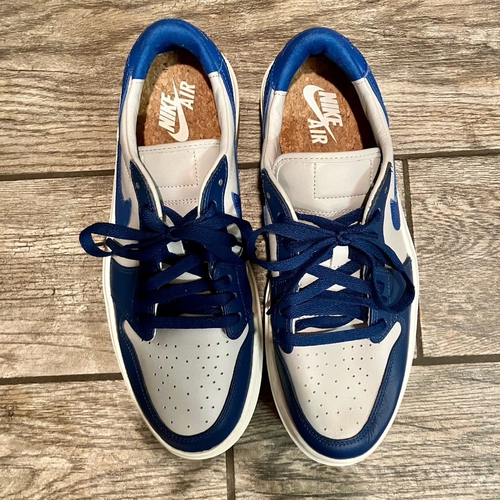 AIR Jordan 1 Retro Elevate Low 'French Blue' Size Women 10.5 - Picture 9 of 13